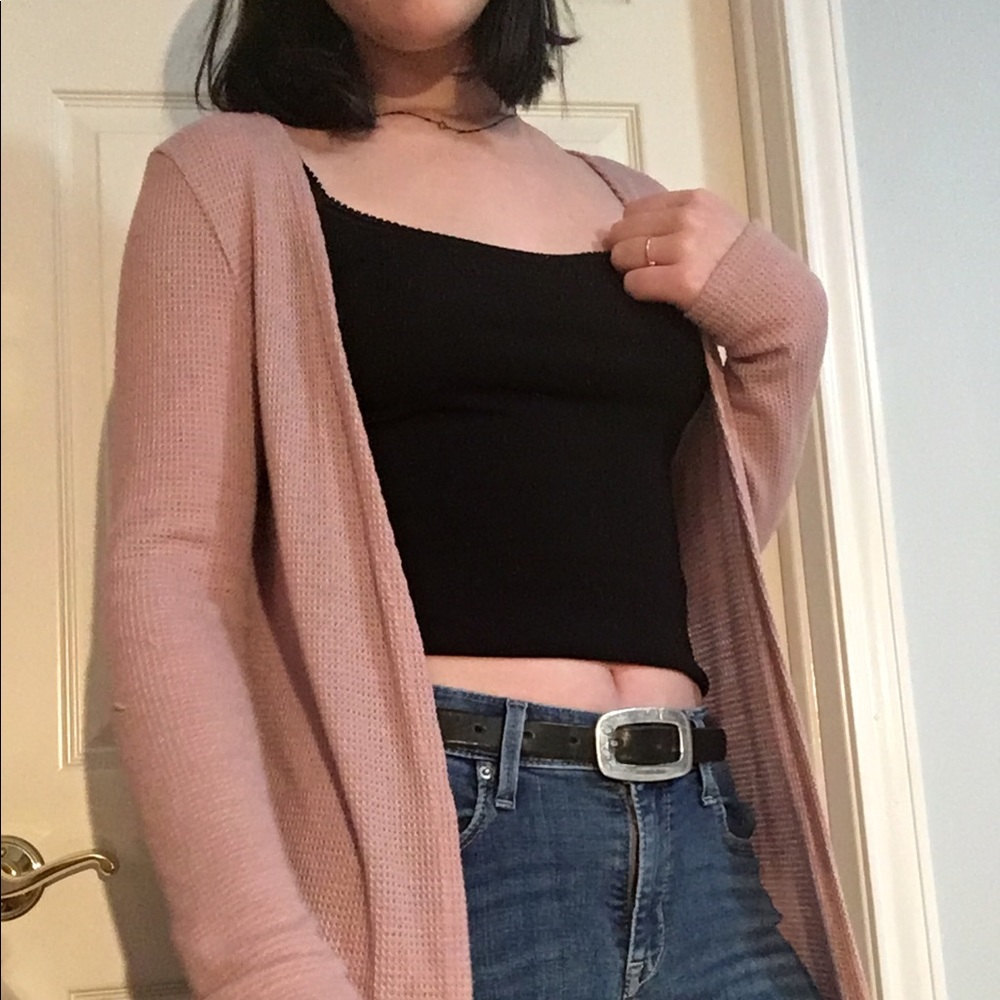 Light purple cardigan